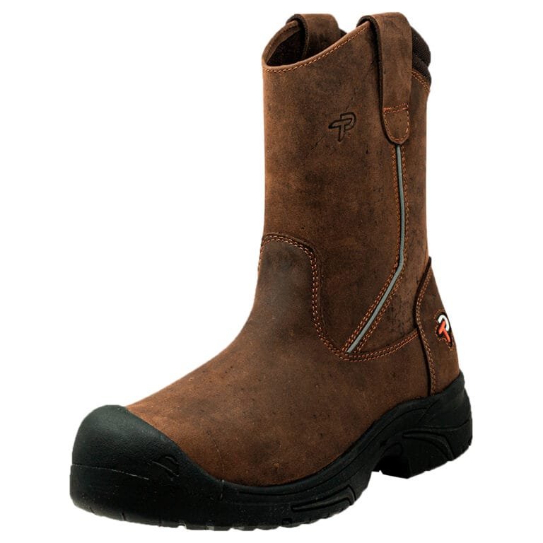 1/2 Bota de Seguridad Dielectrica Wellington Pro café