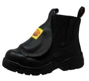 Botin Fundidor de Seguridad Dieléctrico Negro 360°