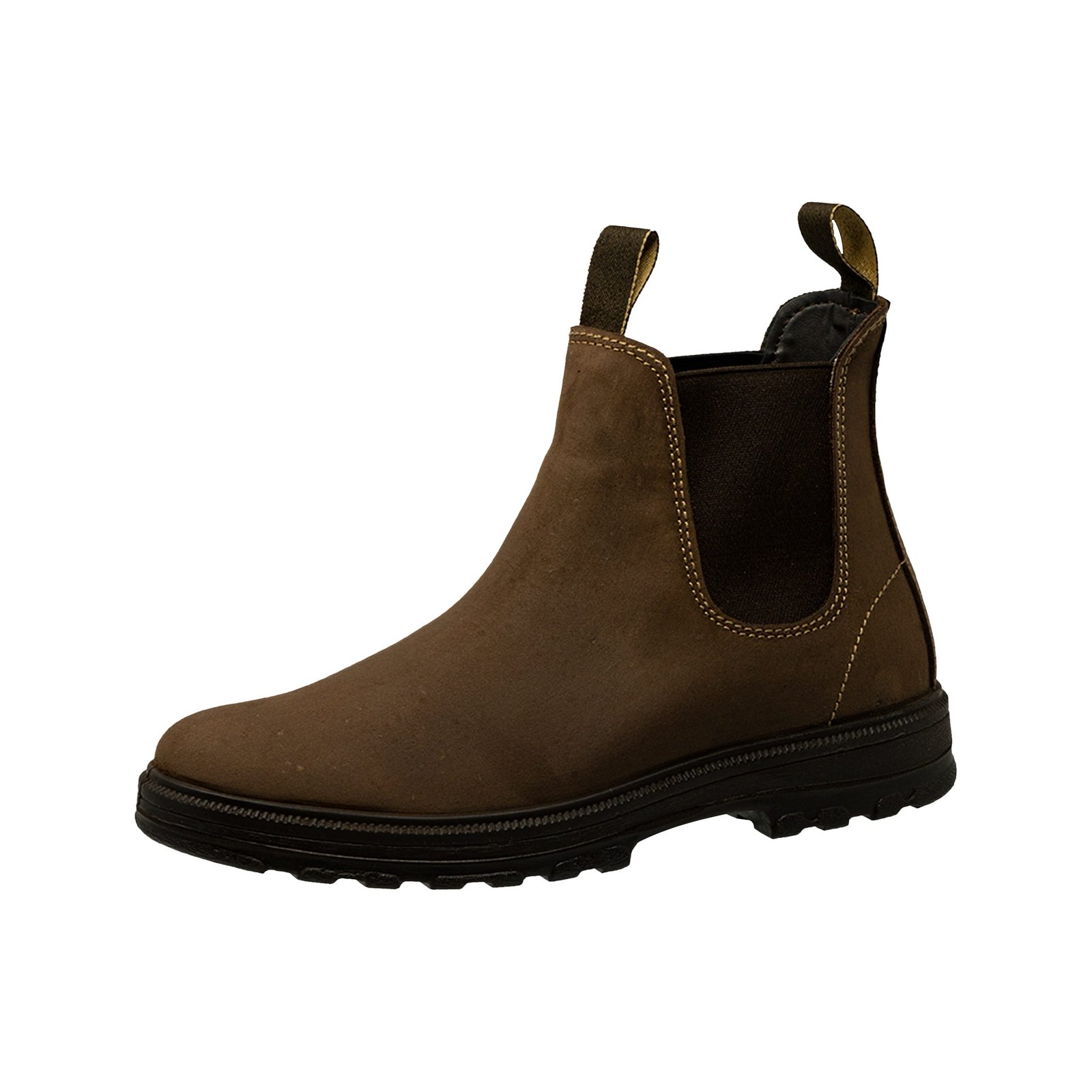 Zapatos industriales Wesfork café Nobuk